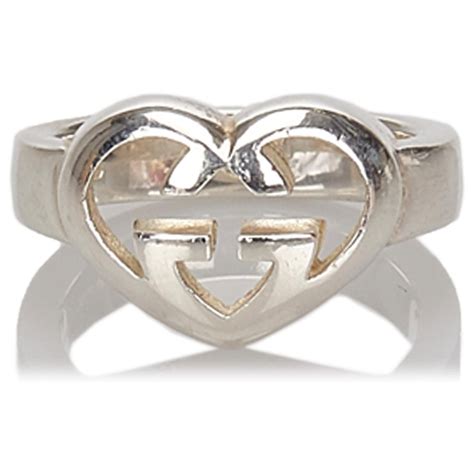 bague gucci femme coeur|Bague en émail gg heart .